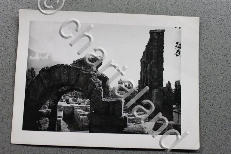 Foto Montagna Valle d'Aosta 1950 ca Teatro Romano di Aosta …