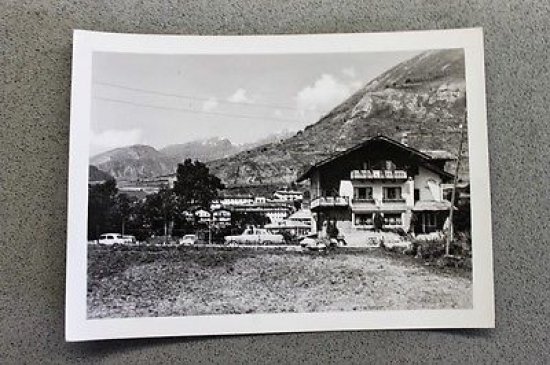 Foto Montagna Valle d'Aosta località la Thuile panoramica 1950 ca | Immagine principale