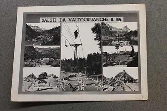Foto Montagna Valtournenche Valle d'Aosta databile 1950 | Immagine Gallery 1