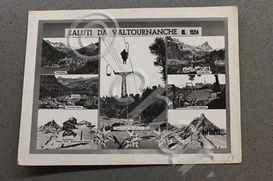Foto Montagna Valtournenche Valle d'Aosta databile 1950