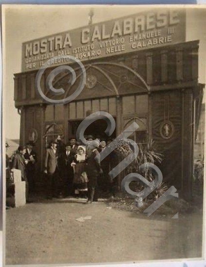 Foto Mostra Calabrese Credito Agrario Catanzaro anni 20