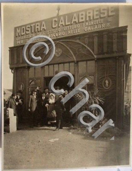 Foto Mostra Calabrese Credito Agrario Catanzaro anni 20