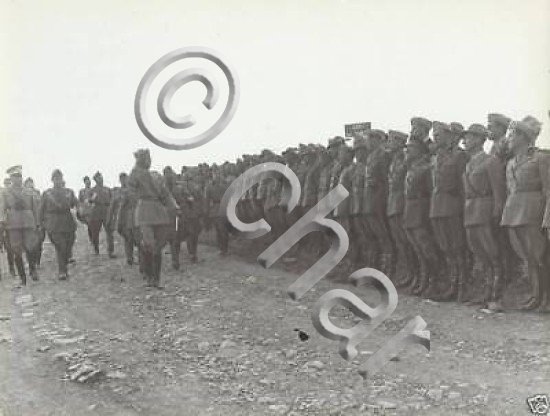 Foto WWII Re Umberto II esercito italiano 1945 ca.
