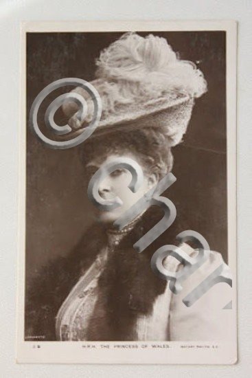 Fotocartolina Mary di Teck Principessa di Galles 1909