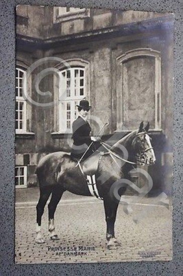 Fotocartolina monarchia Principessa Marie di Danimarca 1910 | Immagine Gallery 1