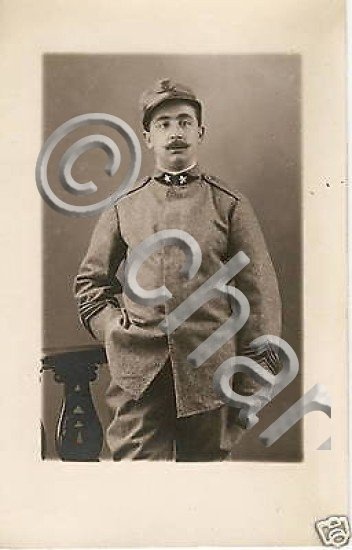 Fotocartolina WWI - uniformi ufficiale 1910