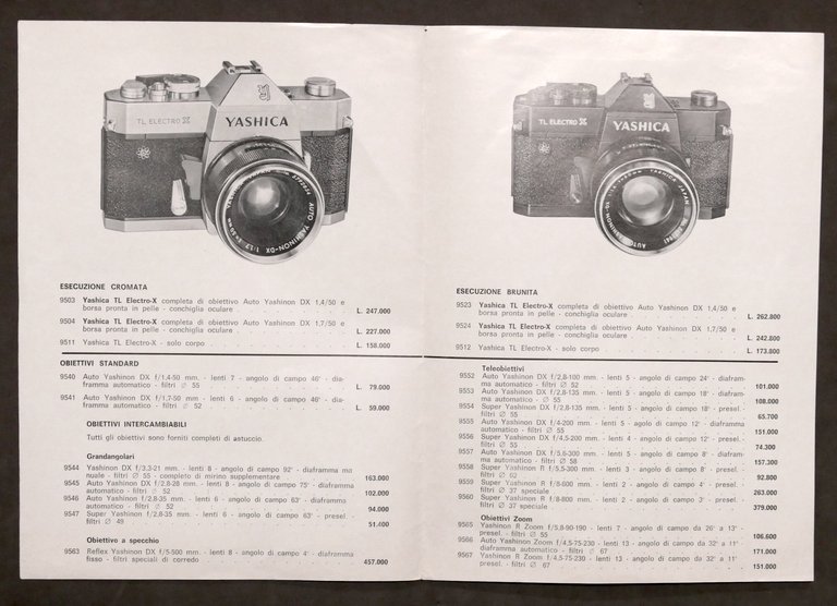 Fotoexakta - Listino prezzi - Yashica TL Electro X - …