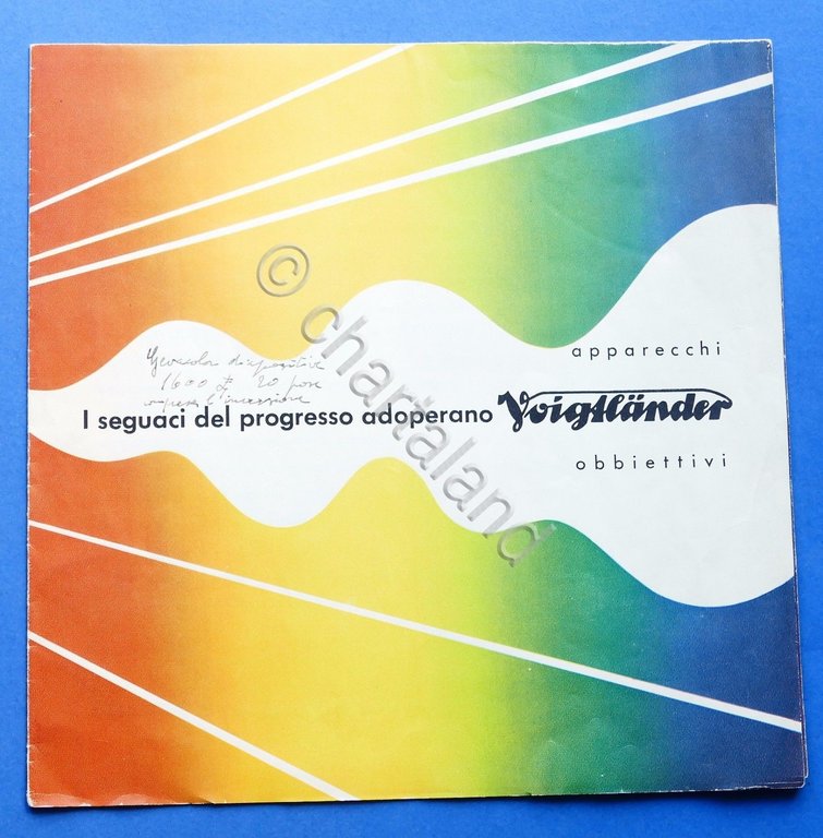 Fotografia - Brochure Voigtlander - apparecchi ed obiettivi - 1952 … | Immagine Gallery 2