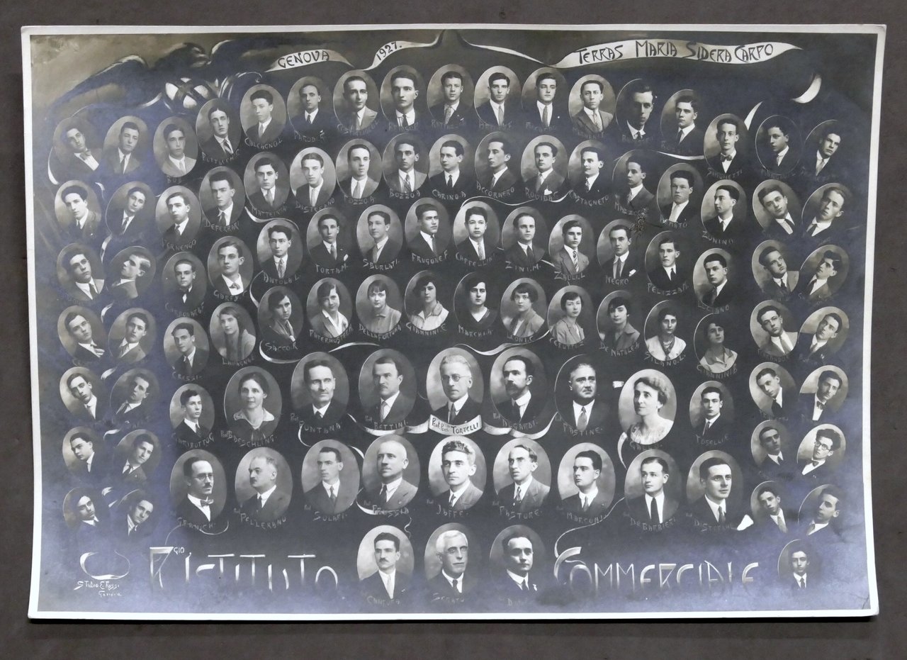 Fotografia - Regio Istituto Commerciale - Genova - 1927 - …