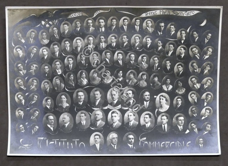 Fotografia - Regio Istituto Commerciale - Genova - 1927 - …