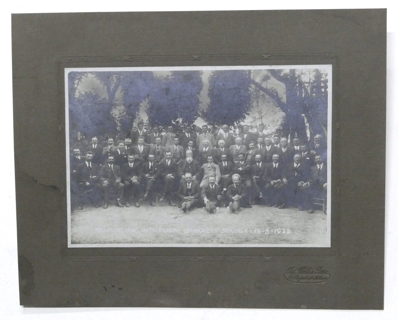 Fotografia Associazione Italiana Orticoltori - Banchetto Sociale - 1922