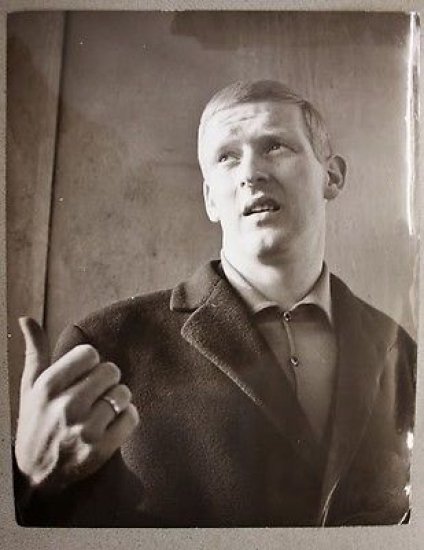 Fotografia Calcio campione tedesco Karl-Heinz Schnellinger anni '60