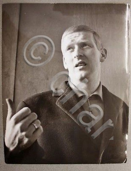 Fotografia Calcio campione tedesco Karl-Heinz Schnellinger anni '60