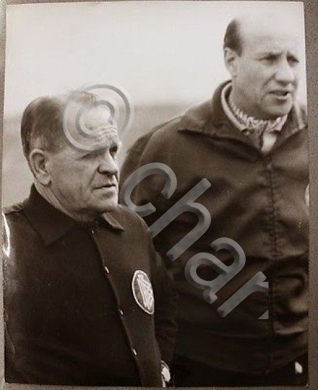 Fotografia Calcio Farabola - Allenatore Germania Sepp Herberger 1962 Santiago