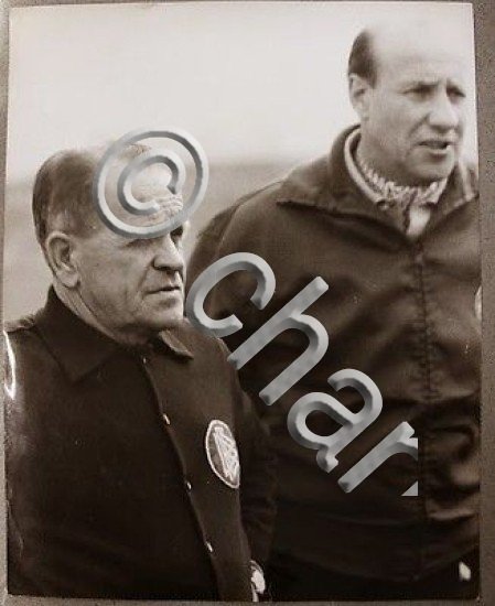 Fotografia Calcio Farabola - Allenatore Germania Sepp Herberger 1962 Santiago