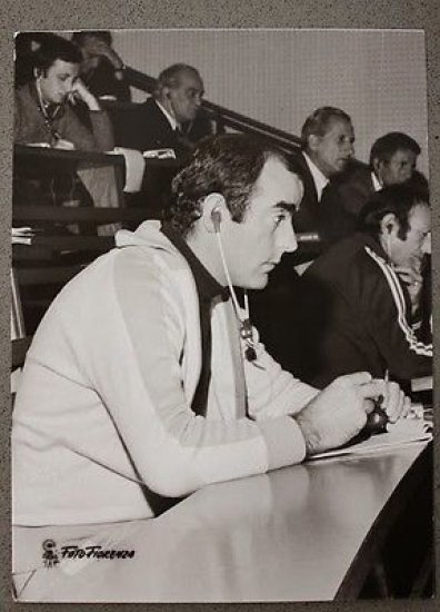 Fotografia Calcio Mario Corso al corso per allenatori 1977 | Immagine Gallery 1