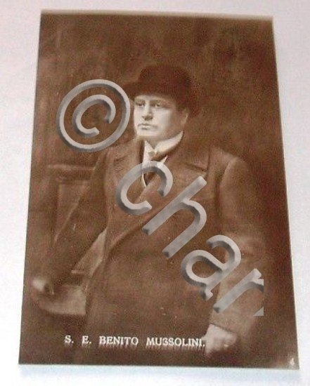 Fotografia Cartolina Benito Mussolini 05