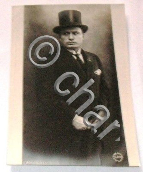 Fotografia Cartolina Benito Mussolini 08