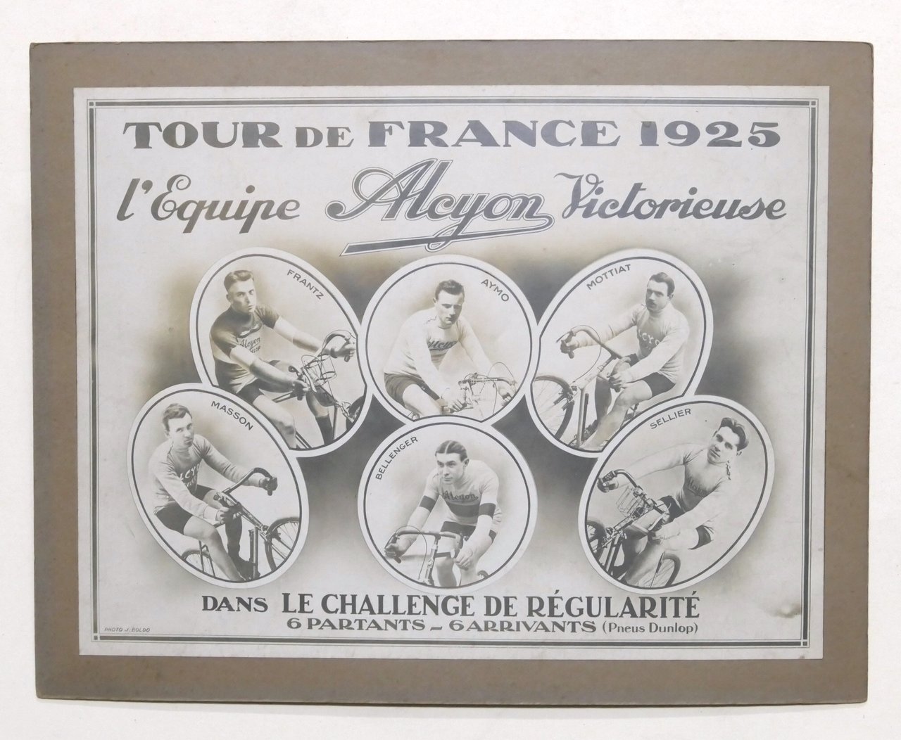 Fotografia Ciclismo - Tour de France 1925 - L'Equipe Alcyon … | Immagine principale