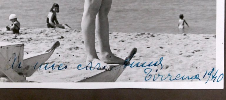 Fotografia con autografo dell'attrice Anna Maria Falchi - Tirrenia - …