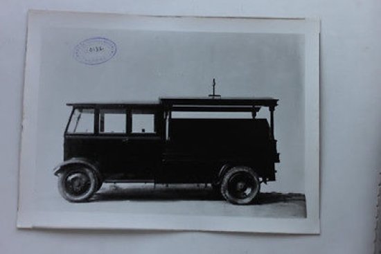 Fotografia d'epoca - carro funebre n.0132 - Fratelli Macchi - Varese anni '30