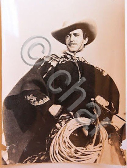 Fotografia d'epoca - dell'attore Gilbert Roland anni '40