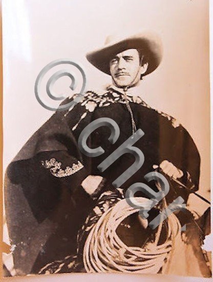 Fotografia d'epoca - dell'attore Gilbert Roland anni '40