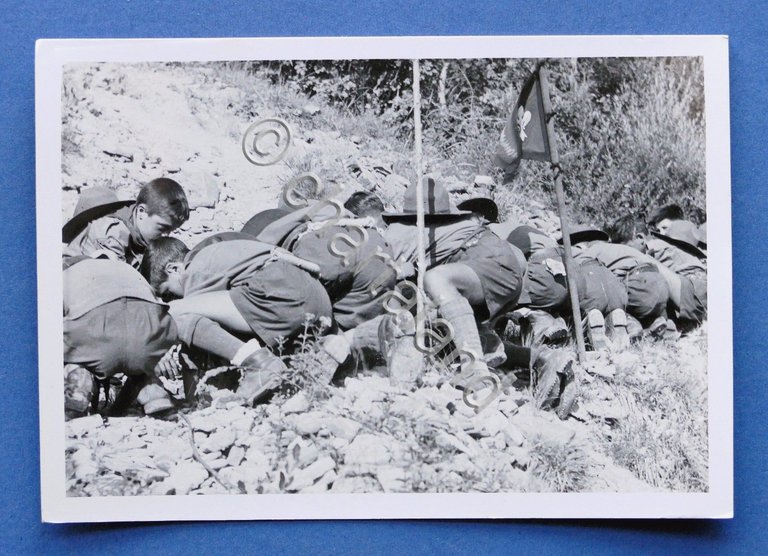 Fotografia d'epoca - Foto Boy Scout Liguria (34) - anni …