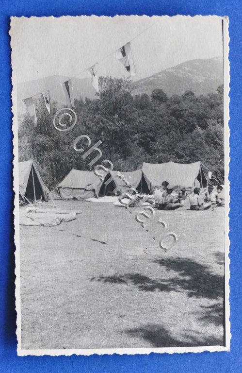 Fotografia d'epoca - Fotocartolina Boy Scout Liguria (26) - anni …