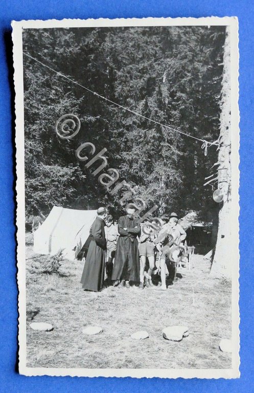 Fotografia d'epoca - Fotocartolina Boy Scout Liguria (27) - anni …