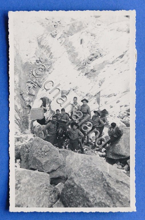 Fotografia d'epoca - Fotocartolina Boy Scout Liguria (31) - anni …