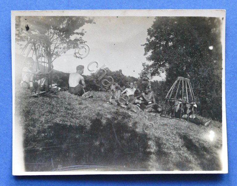 Fotografia d'epoca - Fotocartolina Boy Scout Liguria (38) - anni …