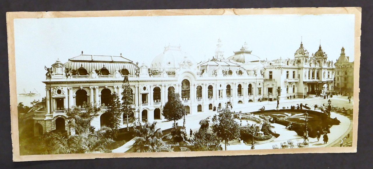Fotografia d'epoca - Principato di Monaco - Casinò di Monte … | Immagine principale