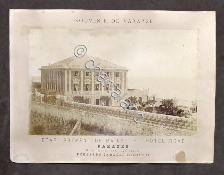 Fotografia d'epoca - Souvenir de Varazze - Hotel Rome - … | Immagine Gallery 2