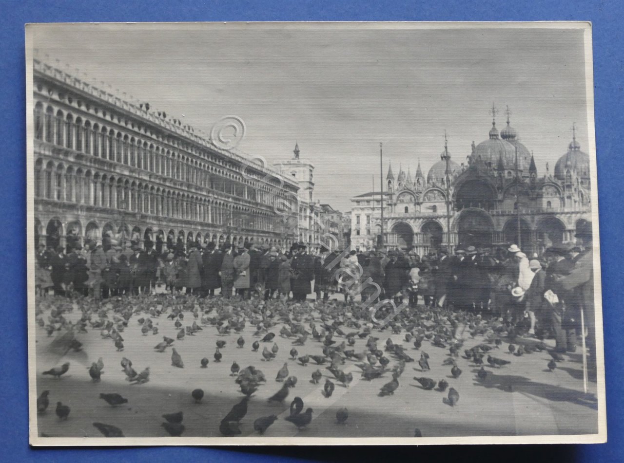 Fotografia d'epoca animata - Venezia - Piazza S. Marco - …