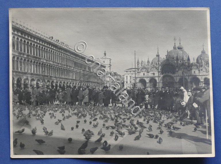 Fotografia d'epoca animata - Venezia - Piazza S. Marco - …