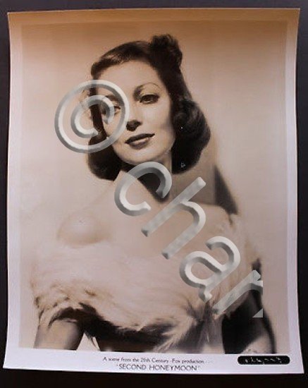 Fotografia d'epoca cinema Loretta Young sul set Mia Moglie cerca …