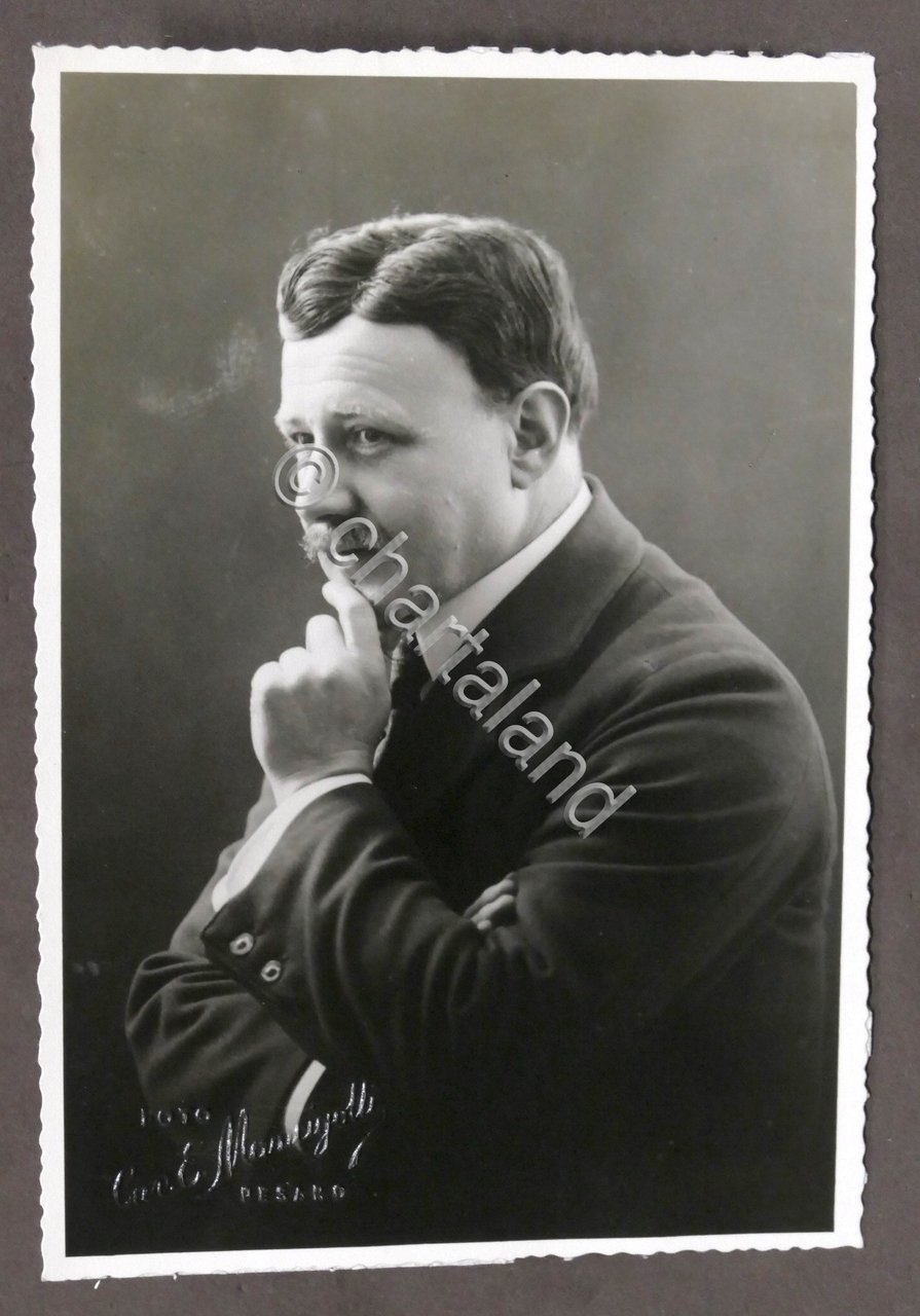 Fotografia del compositore Amilcare Zanella - anni '20 | Immagine principale