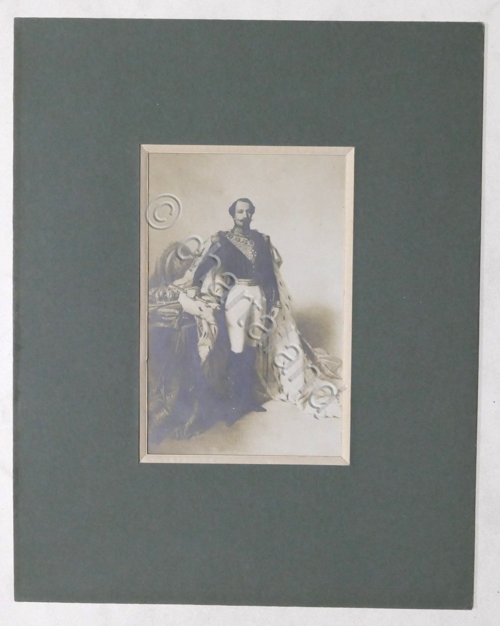 Fotografia del dipinto dell'Imperatore Napoleone III - 1870 ca. | Immagine principale