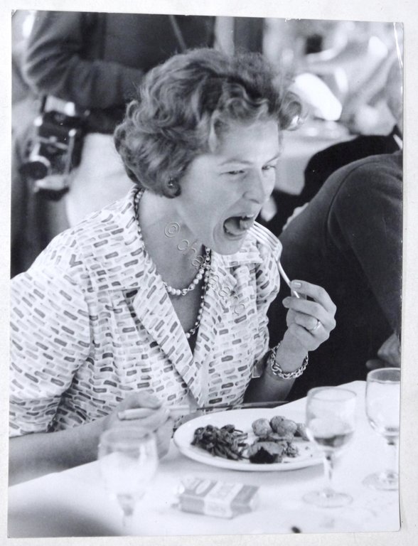 Fotografia dell'attrice Ingrid Bergman - 1959 ca.