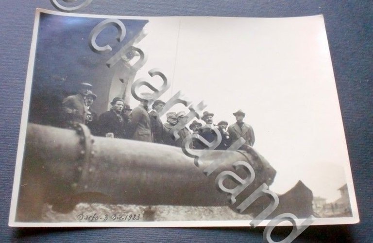 Fotografia epoca - WWI - Re Vittorio Emanuele III al …