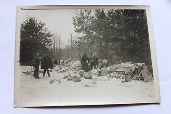 Fotografia epoca Alluvione del 1910 a Parigi - catastrofe villaggio …