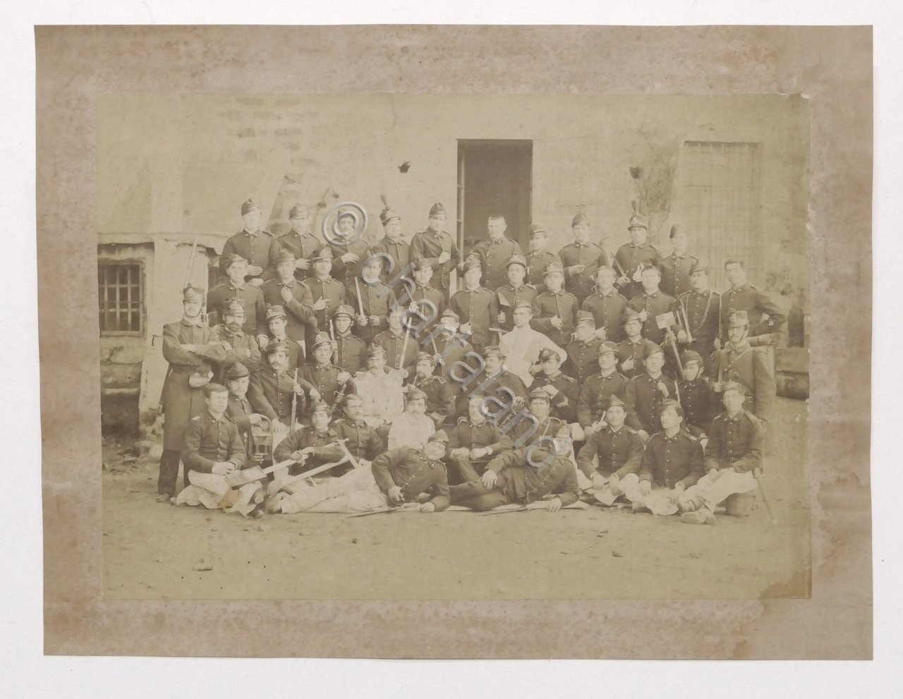 Fotografia Esercito Italiano - Reparto Genio Militare - fine '800