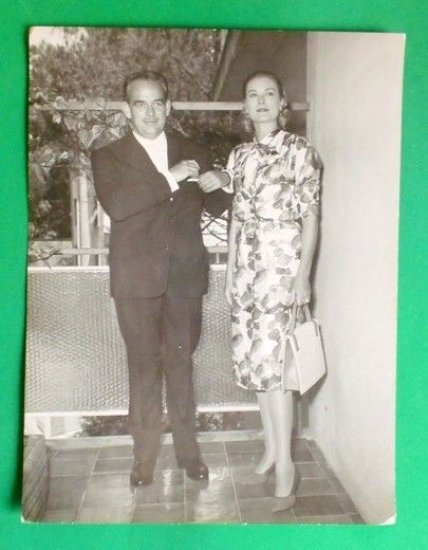 Fotografia Farabola - Ranieri di Monaco e Grace Kelly - …