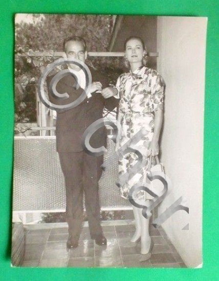 Fotografia Farabola - Ranieri di Monaco e Grace Kelly - …