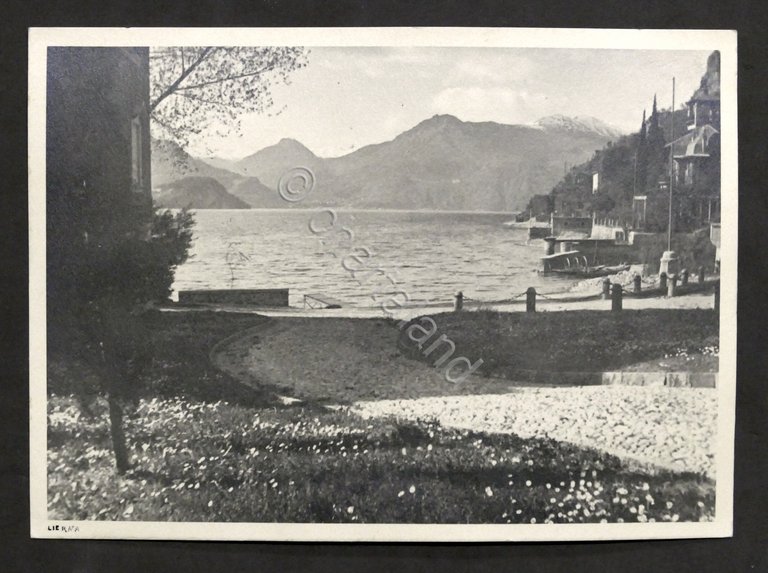 Fotografia Lierna (Lecco) - Vista lago - 1930 ca.