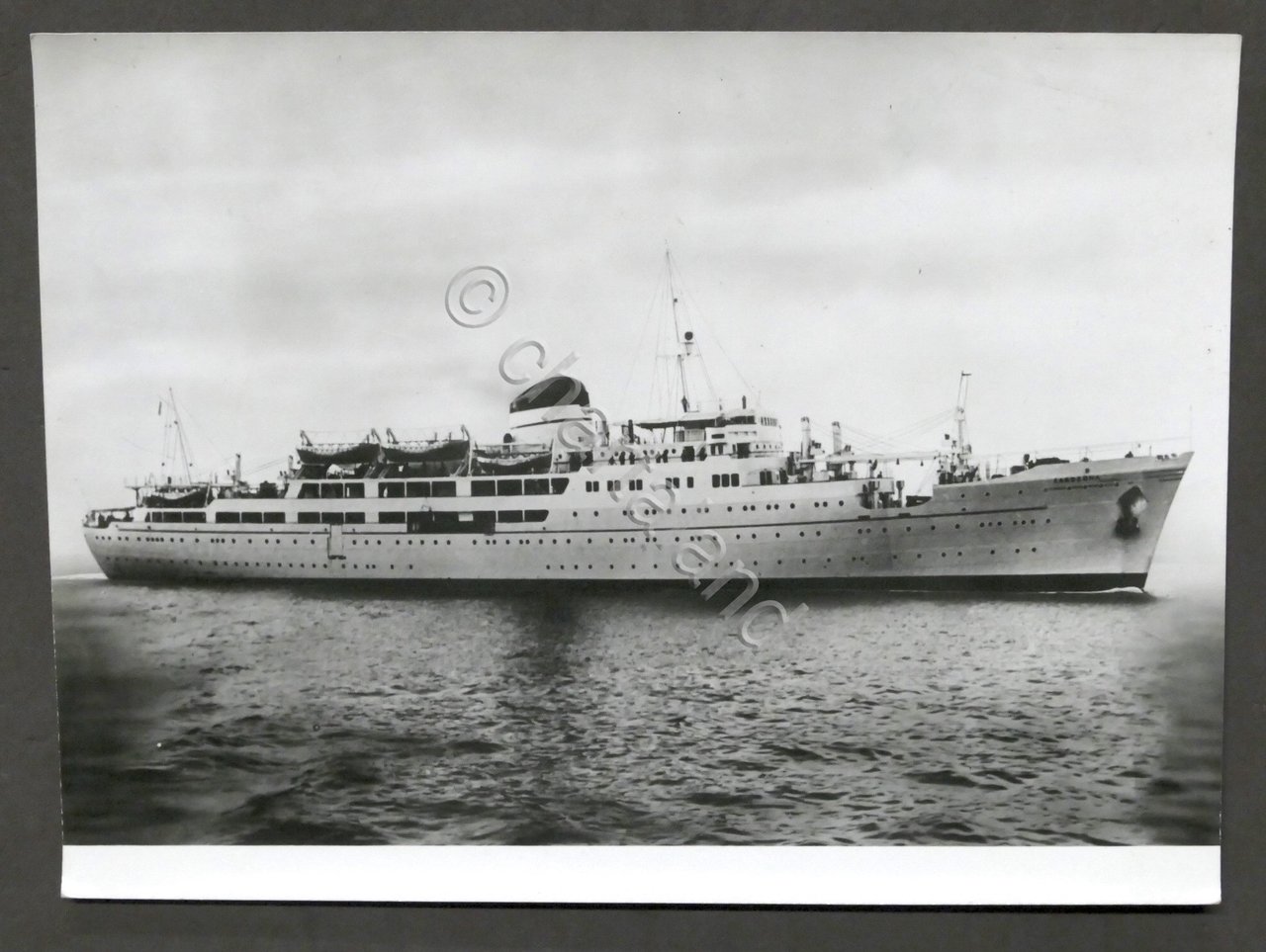 Fotografia m/n Sardegna - Nave passeggeri Tirrenia Navigazione - anni …