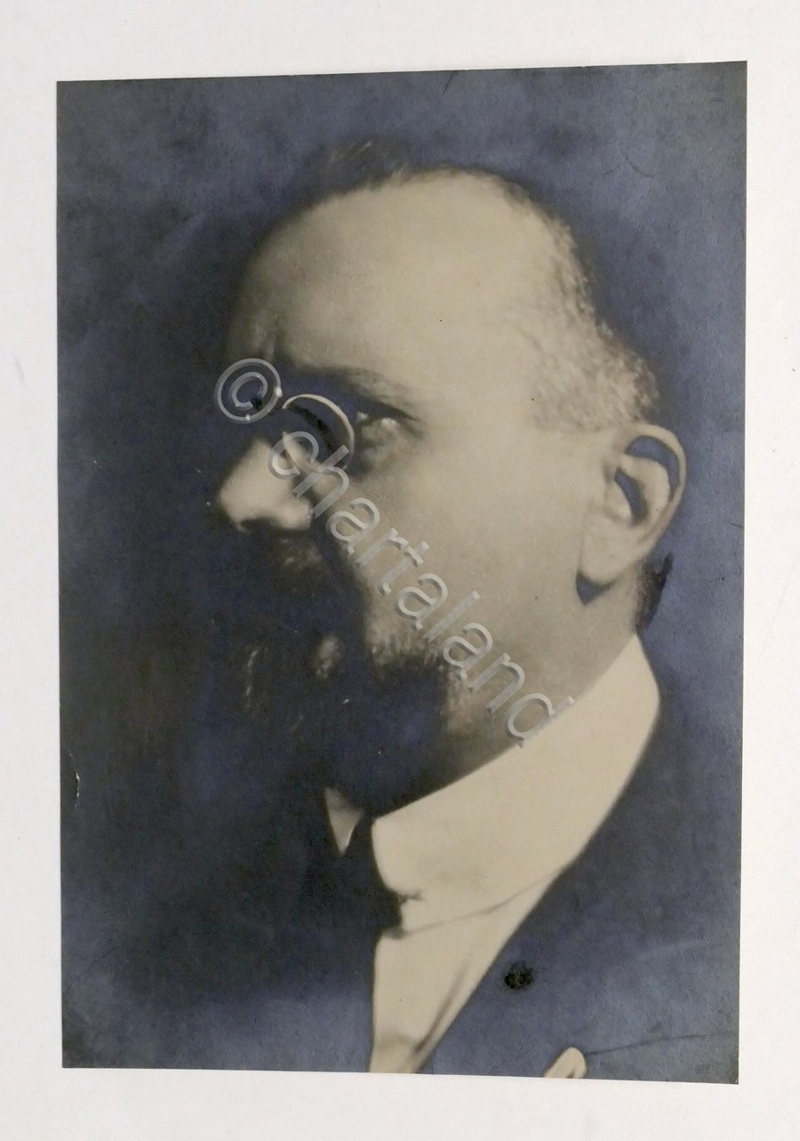 Fotografia Ministro Giovanni Marinelli - Ritratto - anni '30 Processo …