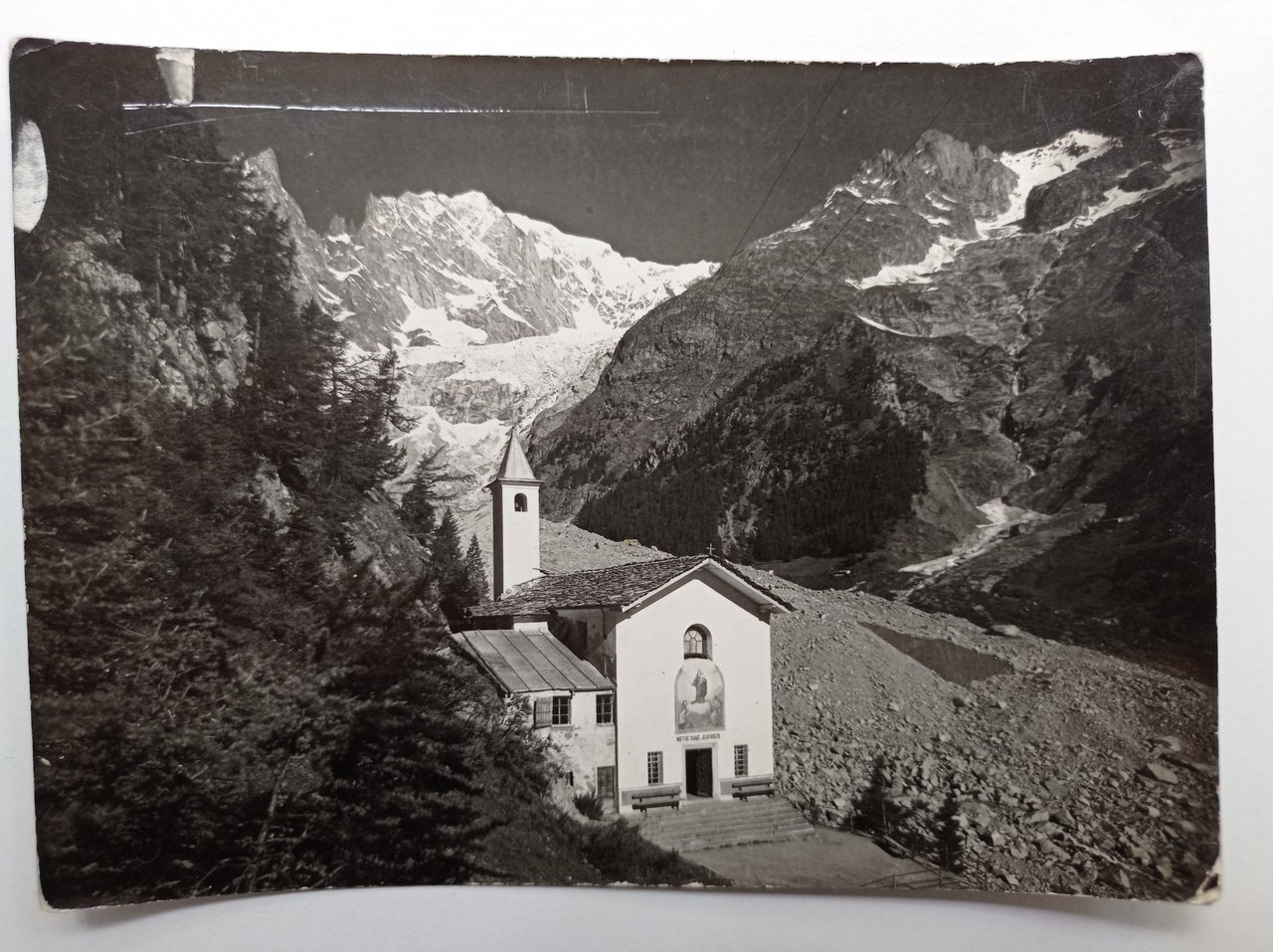 Fotografia Originale - Santuario di Notre-Dame de Guérison Courmayeur - …