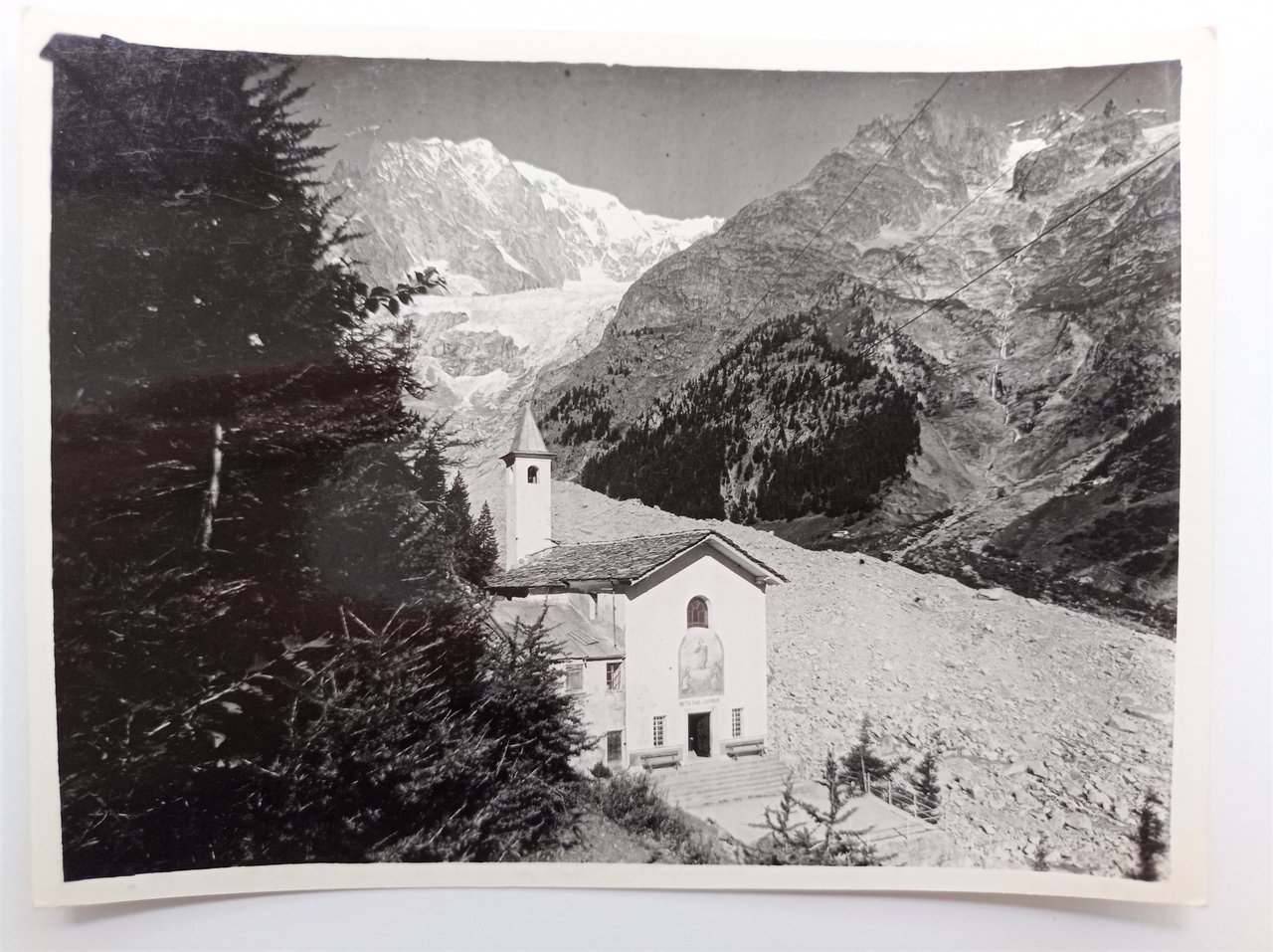 Fotografia Originale Aosta - Notre-Dame de la Guérison - Courmayeur …